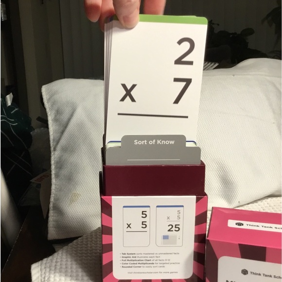 THINK TANK | 335 MULTIPLICATION & DIVISION FLASH CARDS BUNDLE | COLOR CODED - Picture 9 of 11